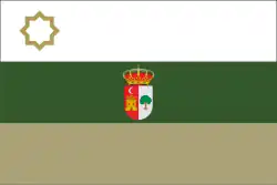 Drapeau de La Puebla de Cazalla