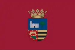 Drapeau de La Pobla del Duc