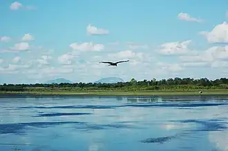 Le lac Hesaraghatta, réservoir artificiel créé en 1894.