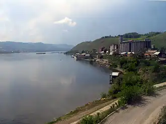 2006 : Artificialisation du fleuve Ienisseï près de Krasnoïarsk (Russie).