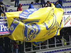 Bannière des supporters de l'ASM
