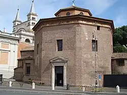 Le baptistère.