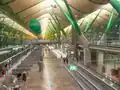 Vue intérieure de l'aéroport.