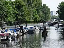 Le Barakkenbrug (pont sur le Boezem).