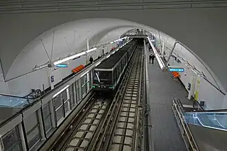 Vue générale de la station.