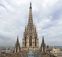 Pinacles de la cathédrale.
