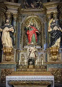 Retable de saint Paul et saint Gaétan de Thiène.