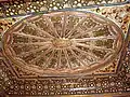 Plafond peint et doré de la salle d'Althiburos.