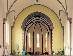 L'intérieur.