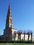 L'église Sainte-Catherine (mars&nbsp;2009)