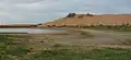 Des dunes dans le désert Ryn.