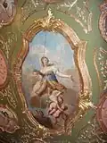 Plafond représentant Flore