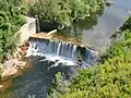 Le barrage de Peri, prise d'eau et point de départ du canal de la Gravona.