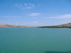 Vue du réservoir.