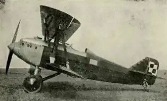 Vue de l'avion.