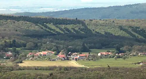 Vue depuis Montmahoux.