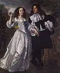 4. Hollande, 1661 : rhingrave entièrement noire.