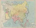 Carte britannique vers 1940