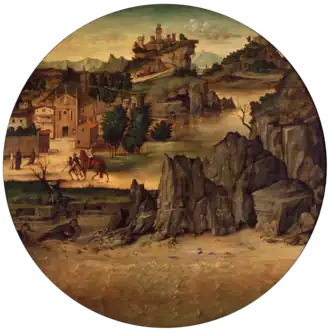 Paysage avec châteauxfin XVe, Tokyo.