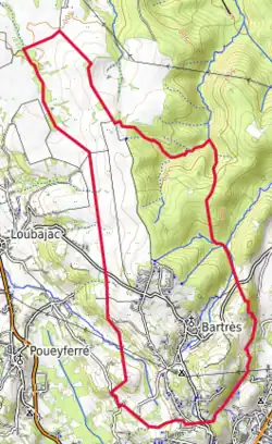 Carte topographique