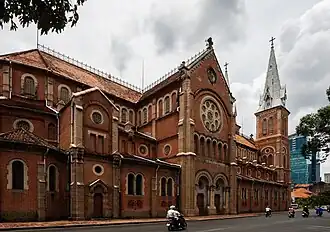 La cathédrale Notre-Dame de Saïgon