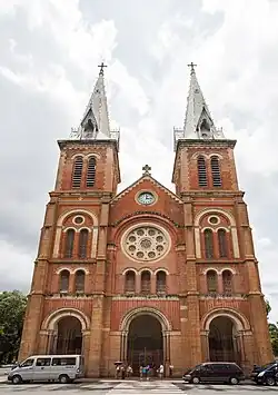 La cathédrale Notre-Dame de Saïgon