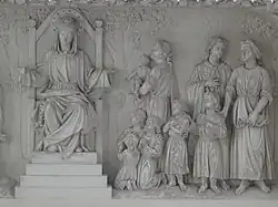 Bas relief.