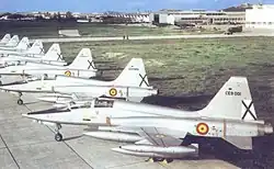 Avions sur l'aéroport de Getafe.