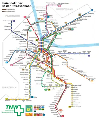 Image illustrative de l’article Tramway de Bâle