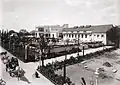 Basheer Bagh Palace&nbsp;(en) à Hyderabad, années 1880.