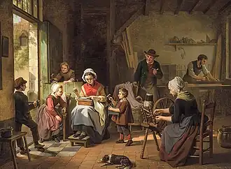 Scène familiale.
