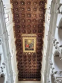 Plafond de la nef.