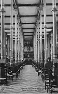 Église provisoire du Sacré-Cœur, Intérieur, 1905 (avenue des Gloires Nationales, Ganshoren).