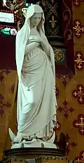 Vierge Marie blanche