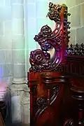 Stalles, détail