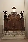 Baptistère du XVIIIe siècle.