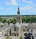 La basilique Saint-Sauveur.