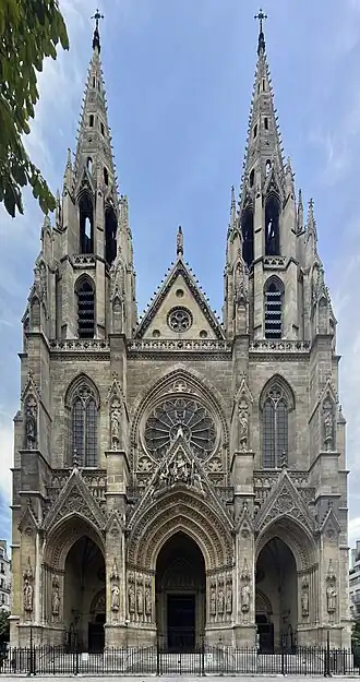 Image illustrative de l’article Basilique Sainte-Clotilde de Paris