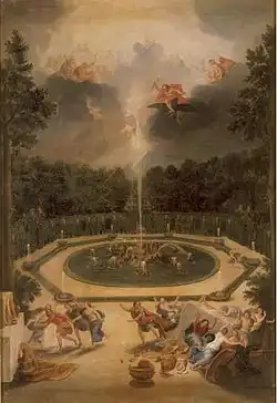 Le bosquet de l'Encelade