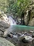 Bassin de la chute de la rivière Caillou.