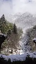 Couloir du Theil,  avalanche de février 2013.
