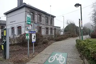 Vu depuis le RAVeL.