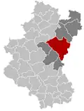 Localisation de Bastogne