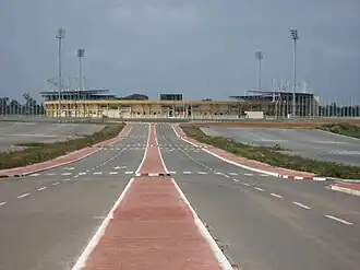 Le stade de Bata