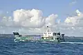 Bateau de marchandise reliant Toamasina et Sainte-Marie.