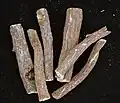 Bâtons de réglisse.
