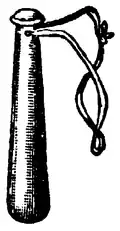 Matraque de bois.