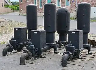 Béliers hydrauliques de Noduwez.