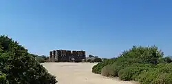 Batterie du cap Nègre prise depuis l'Est