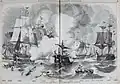 Bataille du lac Érié Ballou's Pictorial, 1856